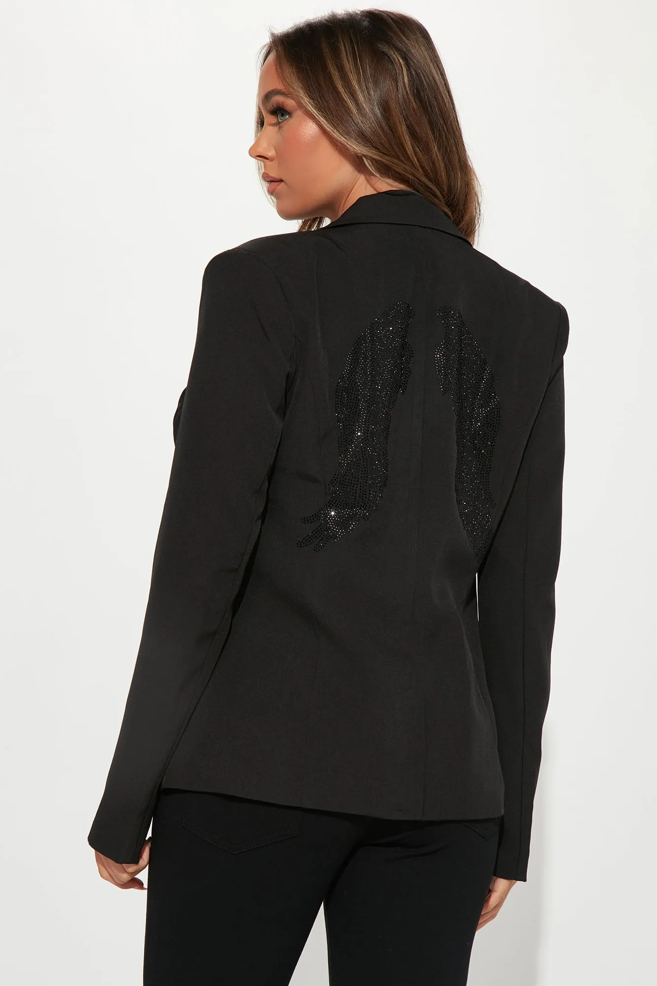 Angel In Disguise Blazer - Black