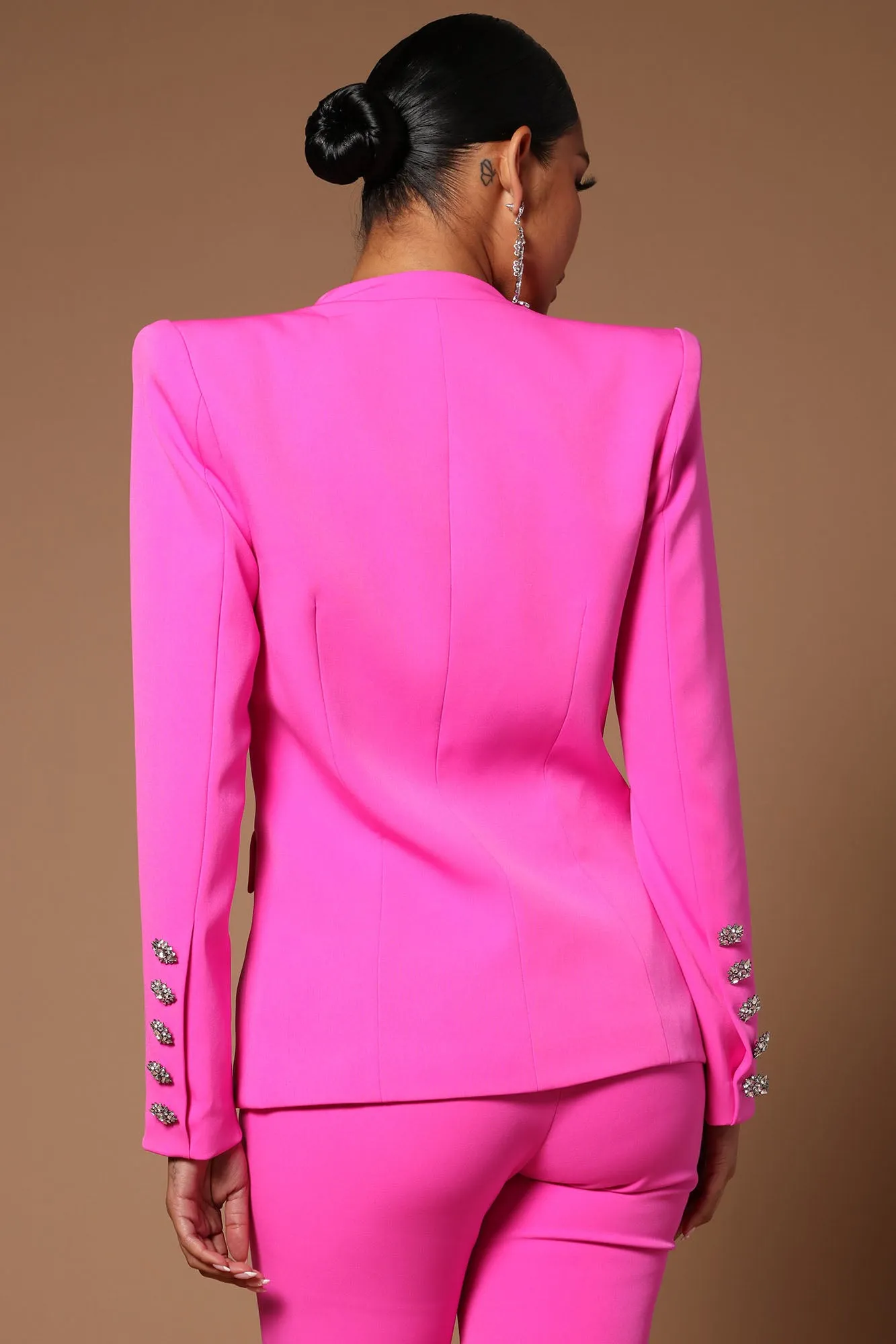 Athena Blazer - Pink