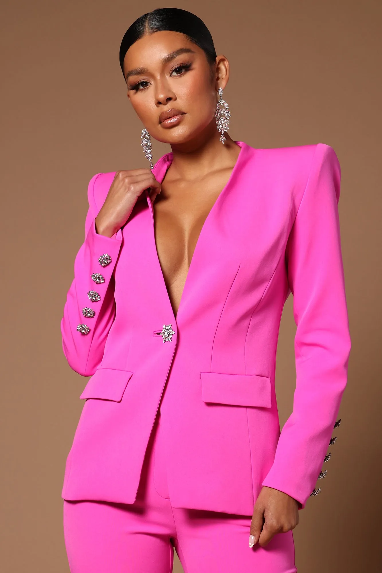 Athena Blazer - Pink