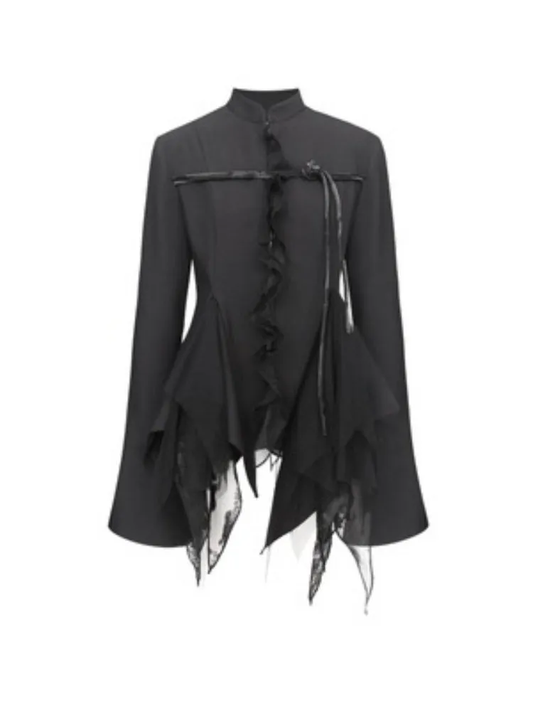 Chinese Style Irregular Design Niche Tops【s0000004367】
