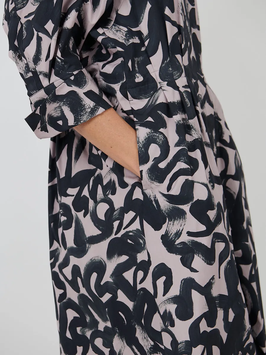 Darissa Dress in Anthracite