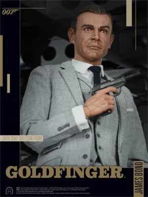 Goldfinger JAMES BOND 007 1/6 Scale action figure (Sean Connery) by Big Chief