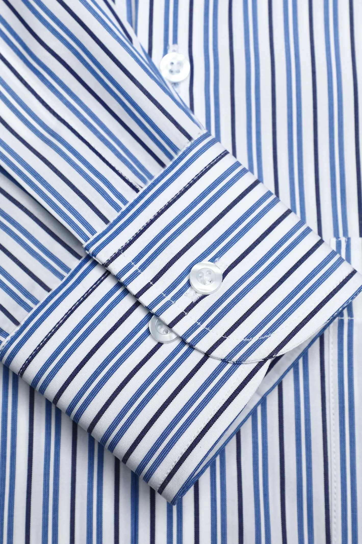 Multicolor Pencil Stripe Formal Autograph Shirt