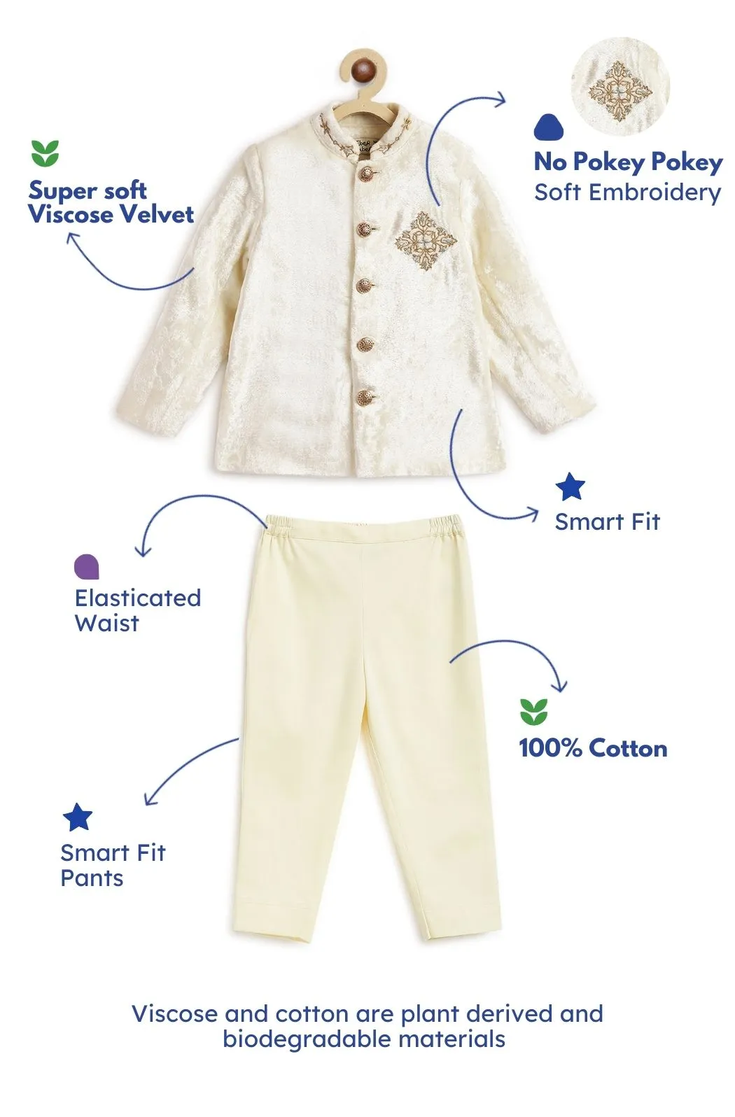 Pearl Prince Bandhgala Set