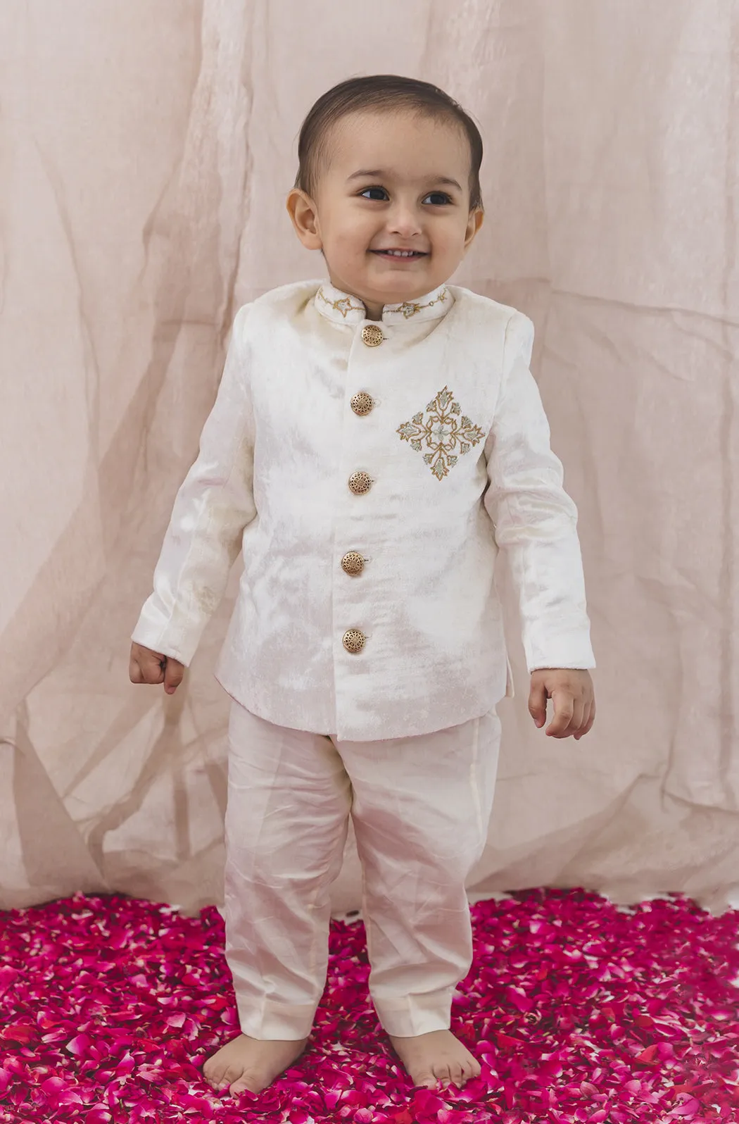 Pearl Prince Bandhgala Set