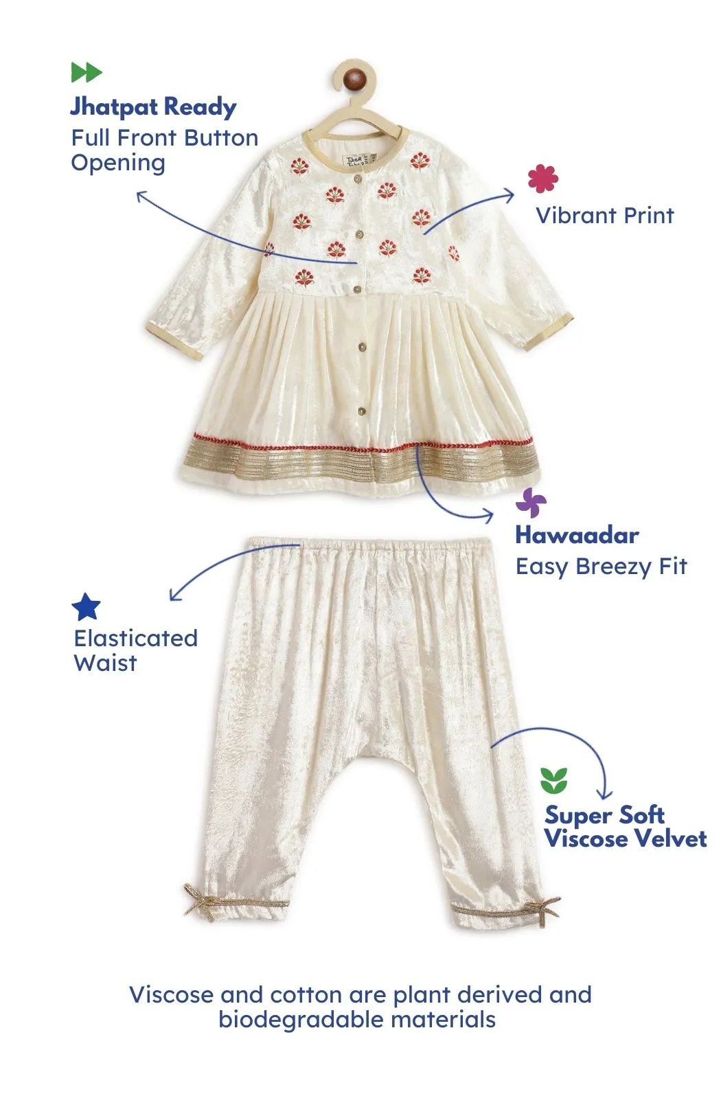 Pearl Princess Angrakha Set
