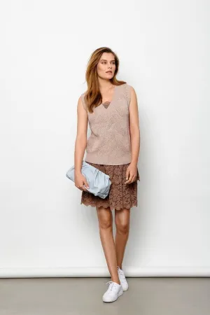 Tiered Lace Skirt