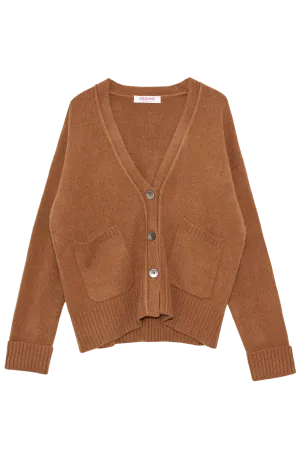 Two Pocket Cardigan in Vicuna