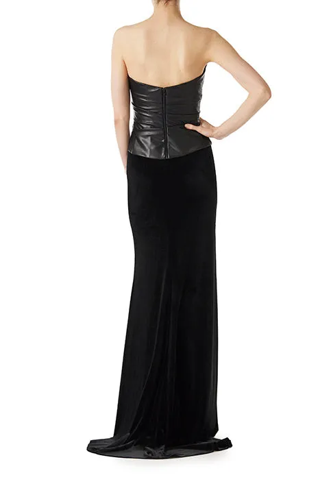 Velour Evening Skirt