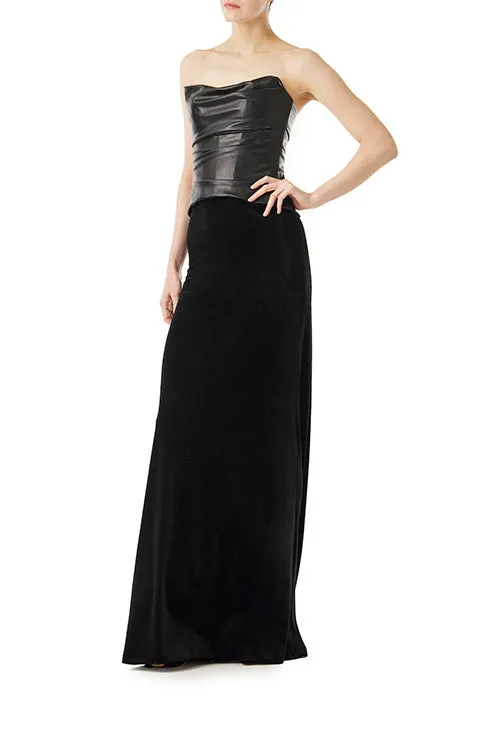 Velour Evening Skirt