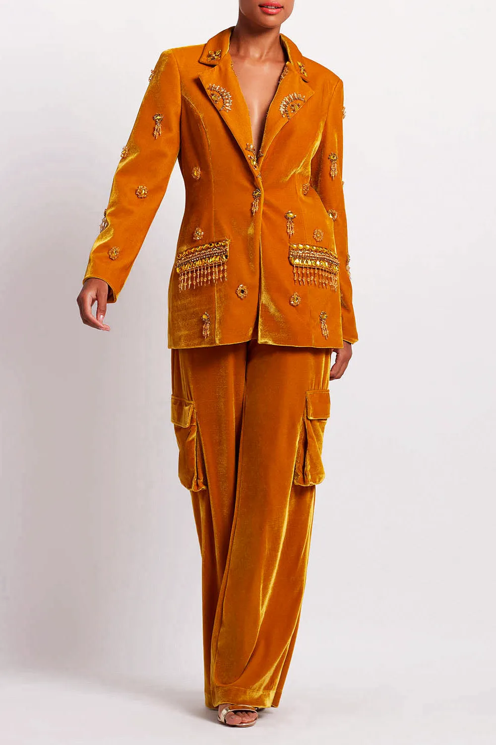 Velvet Cargo Pants