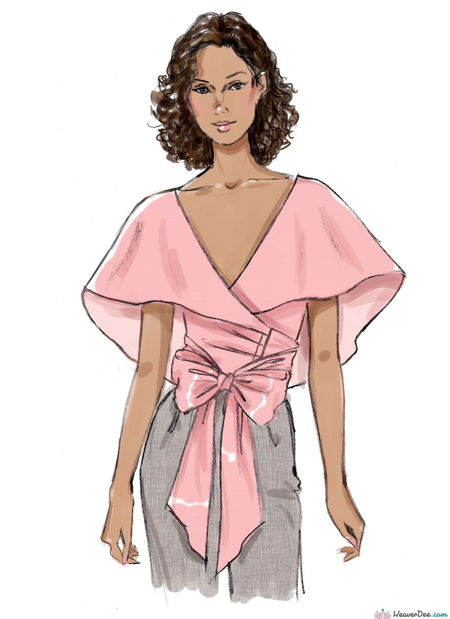 Vogue Pattern V9315 Misses' Tops