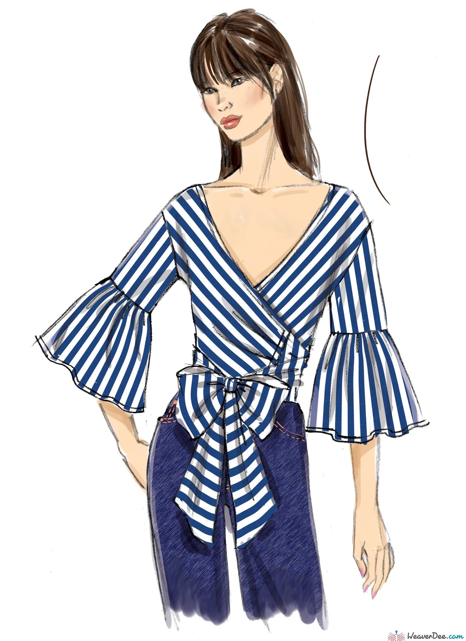 Vogue Pattern V9315 Misses' Tops